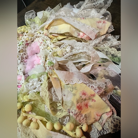 Real Feather Pink Angel Wings Lace Tutu Pearls Set Photo Prop Costume Dress Up - Picture 4 of 13